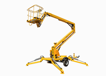 Towable Hydraulic Articulated Boom Lift